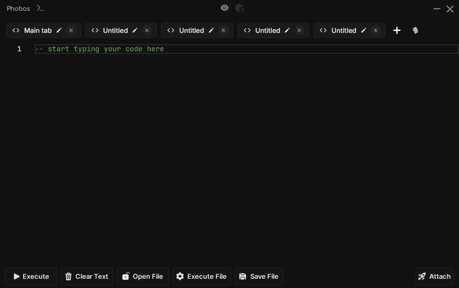 PHOBOS Executor Interface